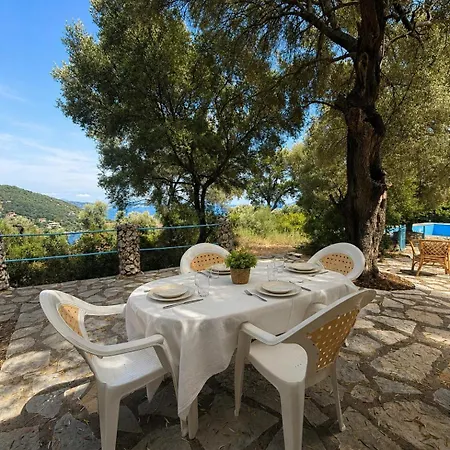 Ulysse77-cozy Sea View House With Garden And Pool Daire Syvota